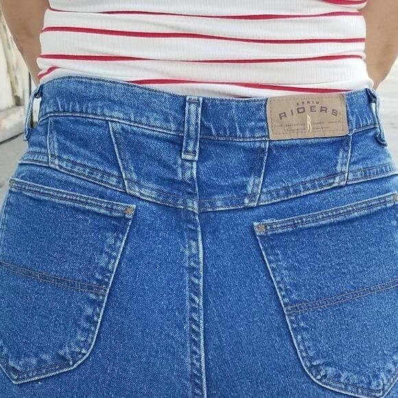 Vintage 90s Lee blue Jeans denim womens size 12p - Picture 9 of 9